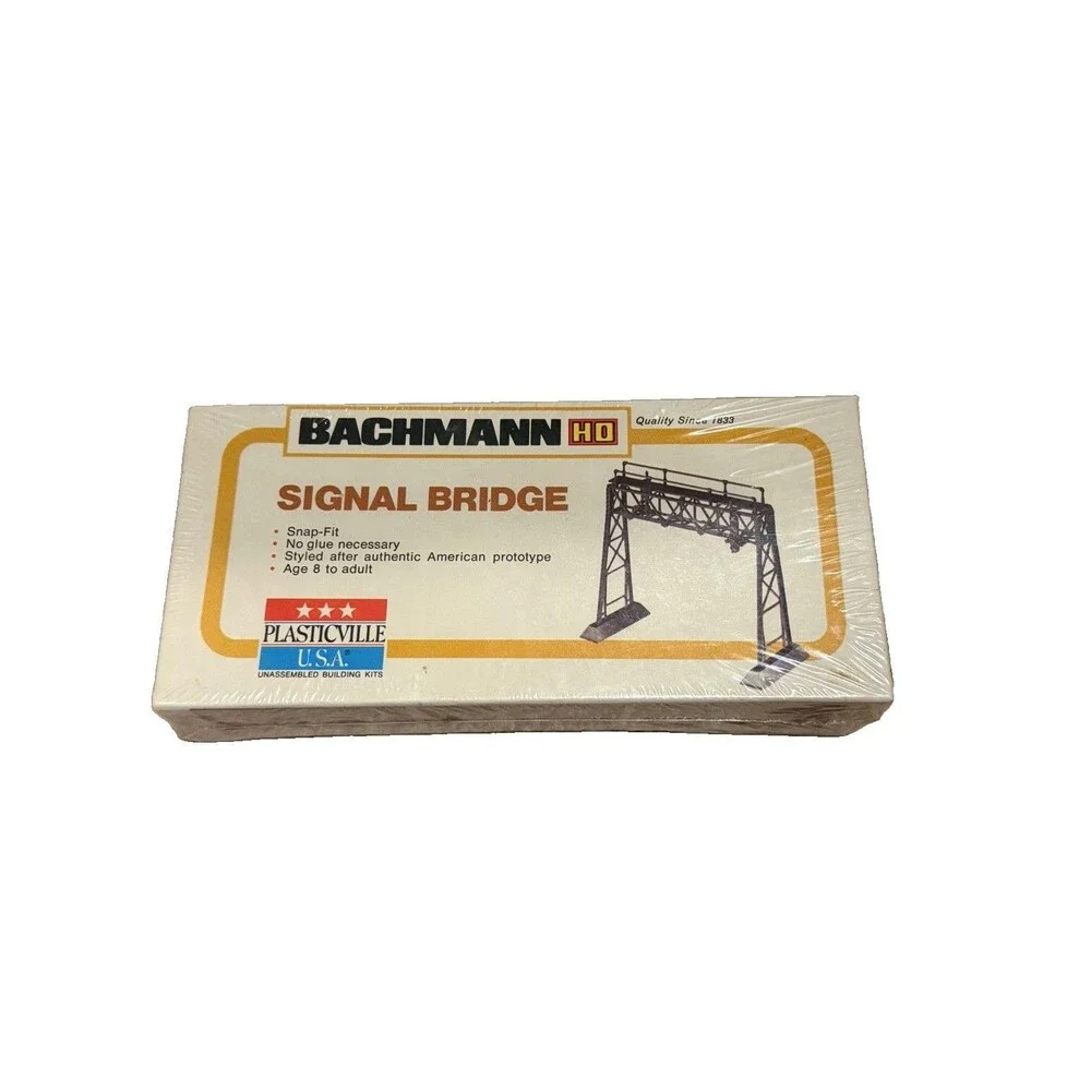 Vintage Bachmann HO Scale Kit #2620 Signal Bridge New Sealed